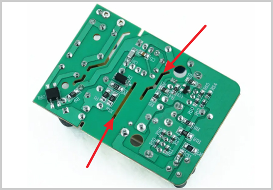 為什么電源PCB上面有很多槽孔？.jpg